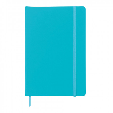 CARNET PUBLICITAIRE A5 QUADRICHROMIE 'TOMASO' - turquoise