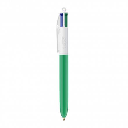 STYLO BIC® PUBLICITAIRE 4 COULEURS 'CLASSIQUE' - vert