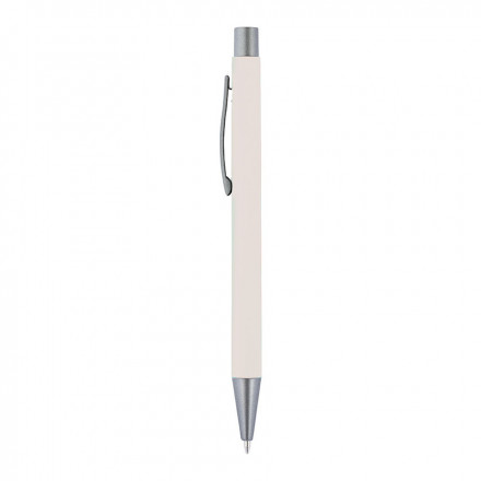 STYLO SOFT TOUCH PUBLICITAIRE 'OSTUNI' - blanc