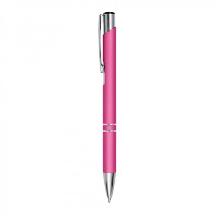 STYLO PUBLICITAIRE EN ALUMINIUM 'OLEG SOFT' - rose