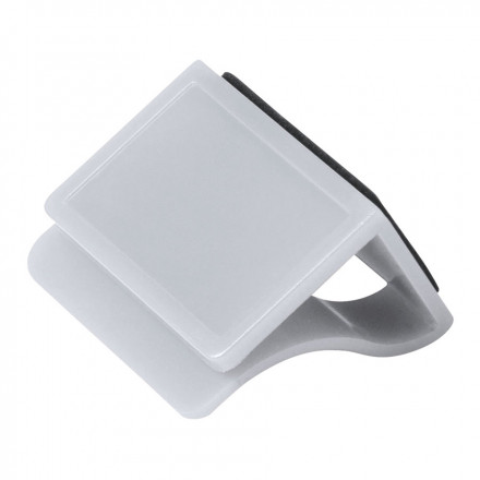 CACHE-CAMERA PERSONNALISABLE AVEC NETTOYEUR D'ÉCRAN 'FENCE' - blanc