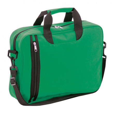 SACOCHE PORTE-DOCUMENTS PERSONNALISÉE 'LINCOLN - vert