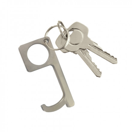 PORTE-CLÉS SANS CONTACT PERSONNALISÉ 'SEZAMO' - métal