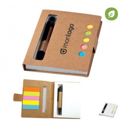 MINI BLOC-NOTES MARQUE-PAGES AVEC STYLO 'ECONOTE'