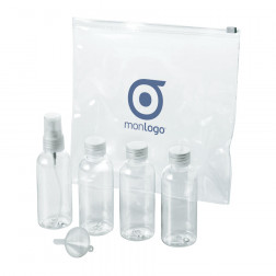 KIT D'ACCESSOIRES DE VOYAGE PUBLICITAIRE 'JASMINE'