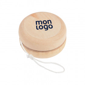 YO-YO EN BOIS PUBLICITAIRE 'SATURNIN'