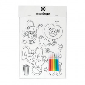 STICKERS AIMANTÉS À COLORIER 'AIMY'