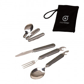 SET DE COUVERTS PLIABLES PUBLICITAIRE 'GALIBIER'