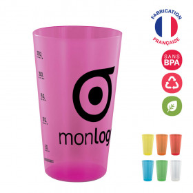 LOT DE 250 GOBELETS RÉUTILISABLES 'CUPY 30 CL' À PERSONNALISER