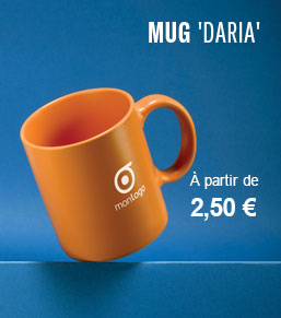 Mug en c&eacute;ramique &agrave; la forme classique - objetrama